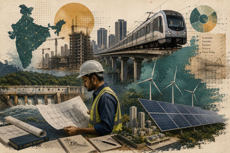 Infrastructure, urbanisation and climate resilience