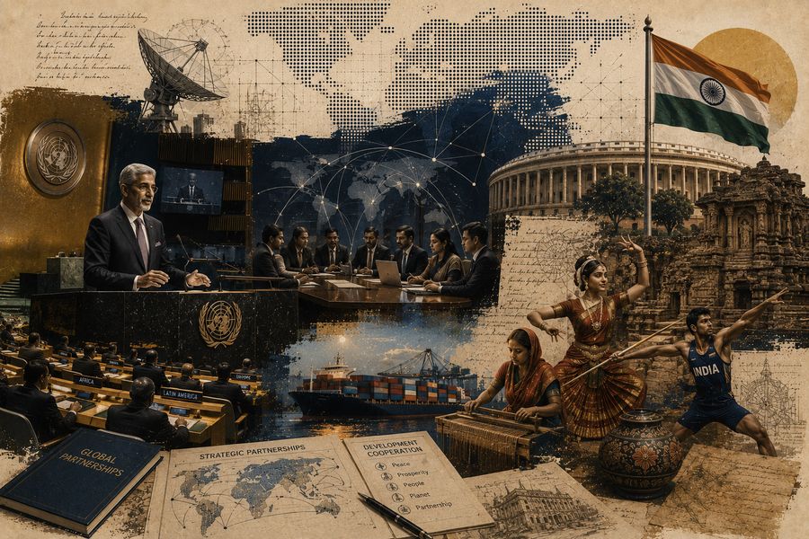 India's global role: foreign policy and soft power